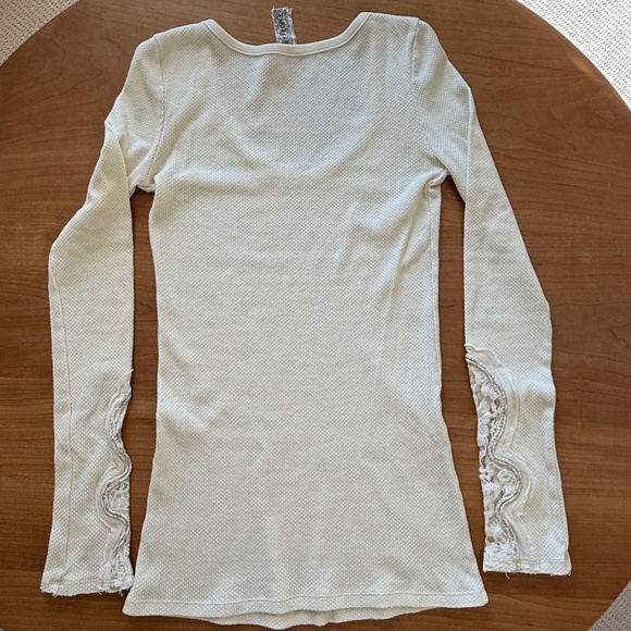 Free People Crafty Cuff Thermal in Cream (Size S) - Picture 8 of 8